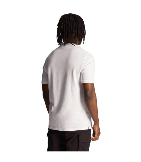 T-shirt Motif Vibrations Homme Blanc Lyle & Scott