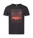 T-shirt Motif/style Deep Purple Made In Japan Adulte Charbon Amplified-1