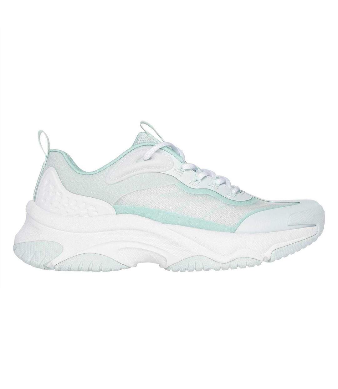 Baskets Motif/style Épais Moonhiker Femme Vert Clair Skechers-3