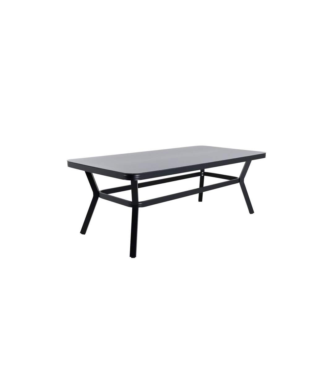 Table de Jardin Virya 200cm Noir & Gris-1