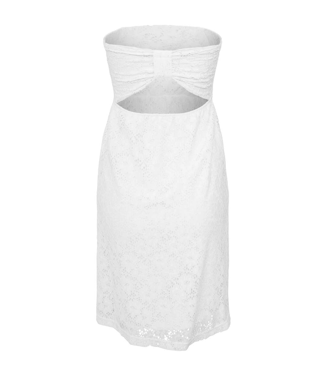 Robe Motif/style Lacets Femme Blanc Urban Classics-2