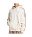Sweat à capuche écru/marron homme adidas baggy hoodie-1