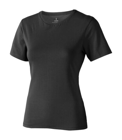 Elevate Womens/Ladies Nanaimo Short Sleeve T-Shirt (Anthracite)