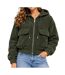 Blouson kaki femme only corduroy-1