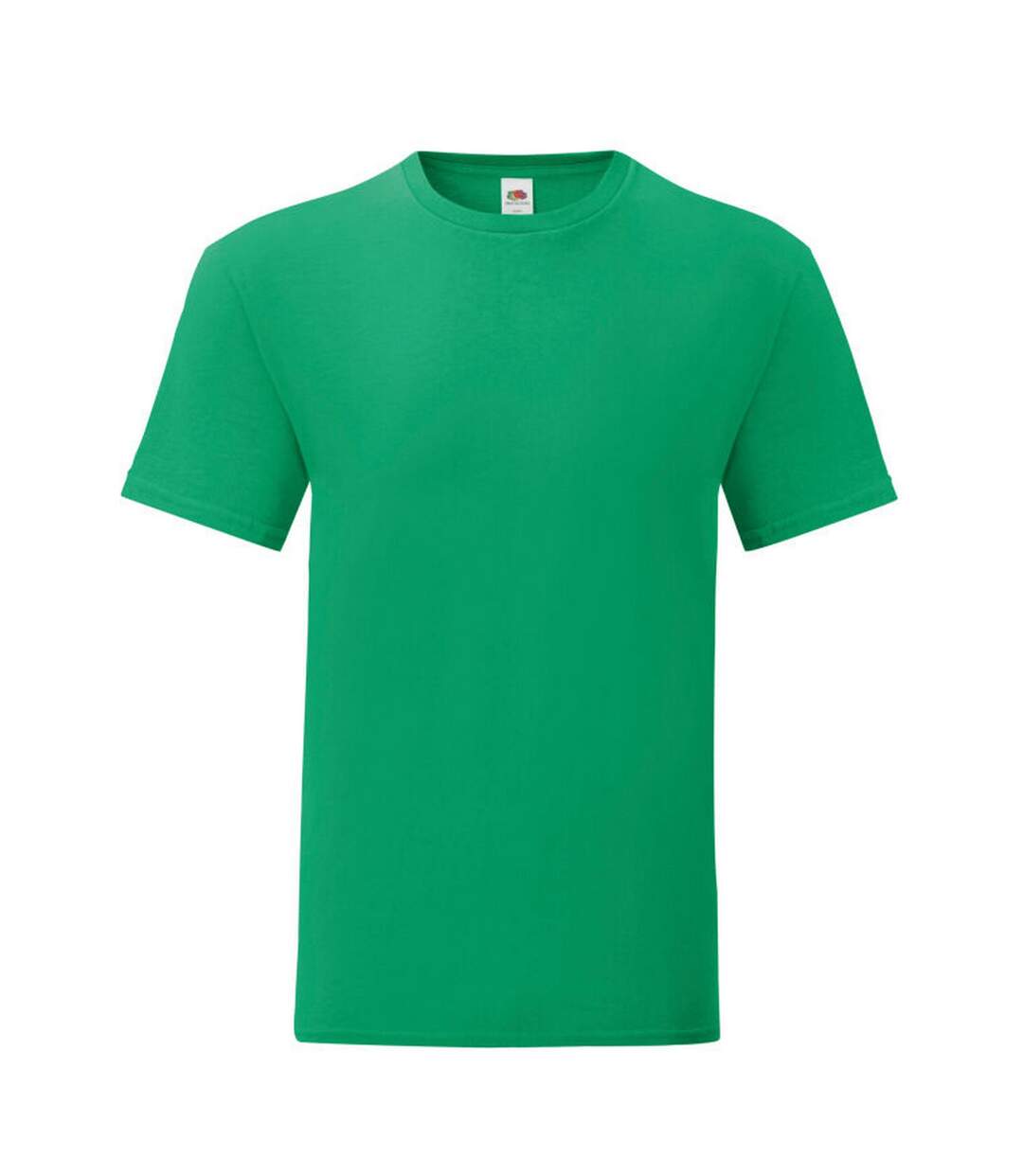 T-shirt manches courtes iconic homme vert Fruit of the Loom