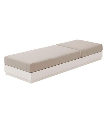 Lit de piscine en aluminium et acier ALLURE