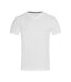 T-shit Col V Homme Blanc Stedman-2