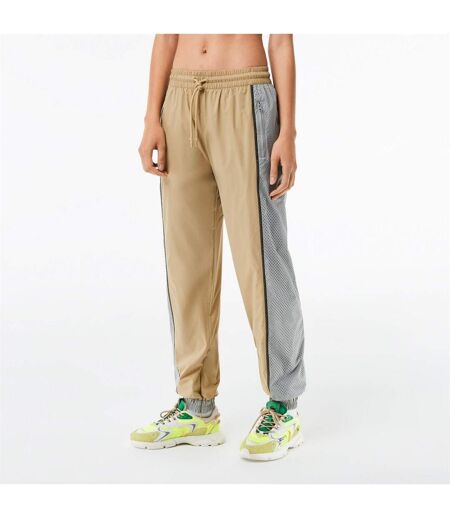 Pantalon De Survêtement Motif/style Blocs De Couleurs Femme Gris Lacoste