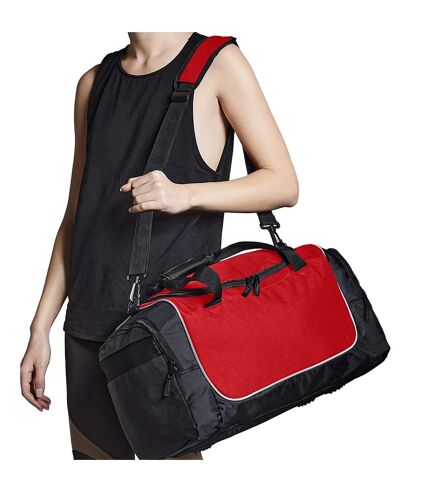 Teamwear locker bag one size red/black Quadra