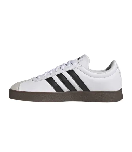 Baskets Motif/style 3 Rayures Femme Blanc Noir Marron Pâle Adidas