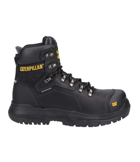 Mens diagnostic 2.0 grain leather safety boots black Caterpillar