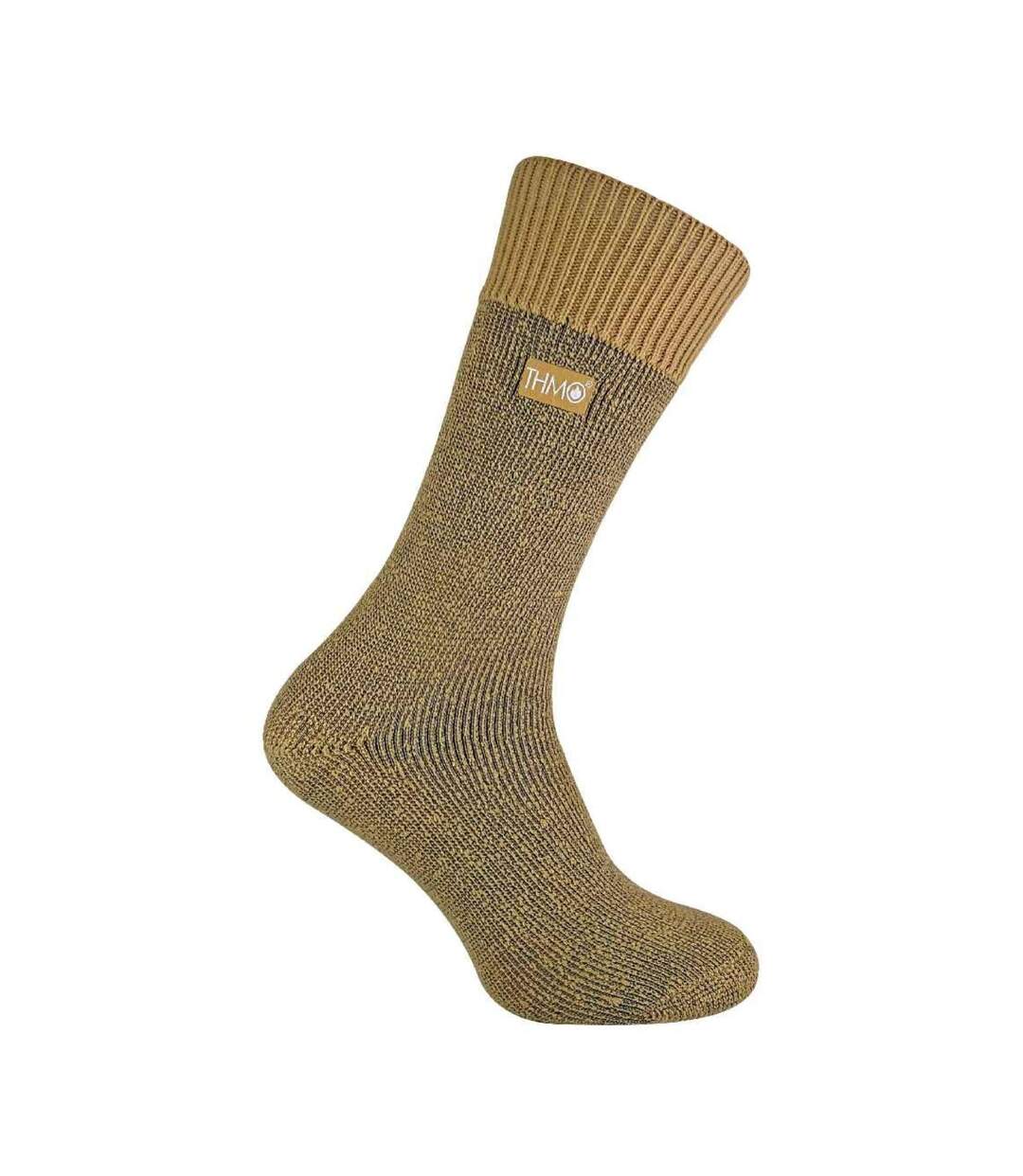 THMO Chaussettes Homme Thermiques Doublé Polaire-1