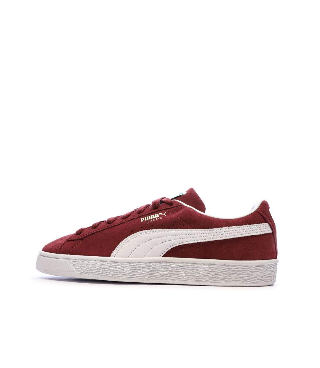 Baskets rouges homme puma suede classic-1