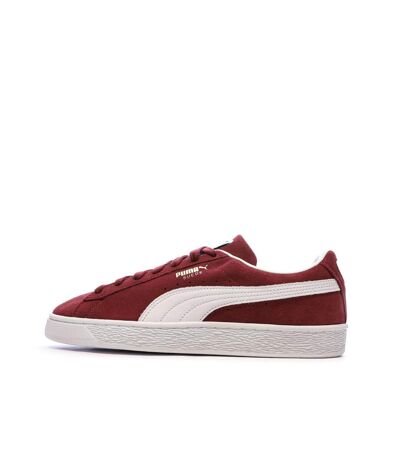 Baskets rouges homme puma suede classic