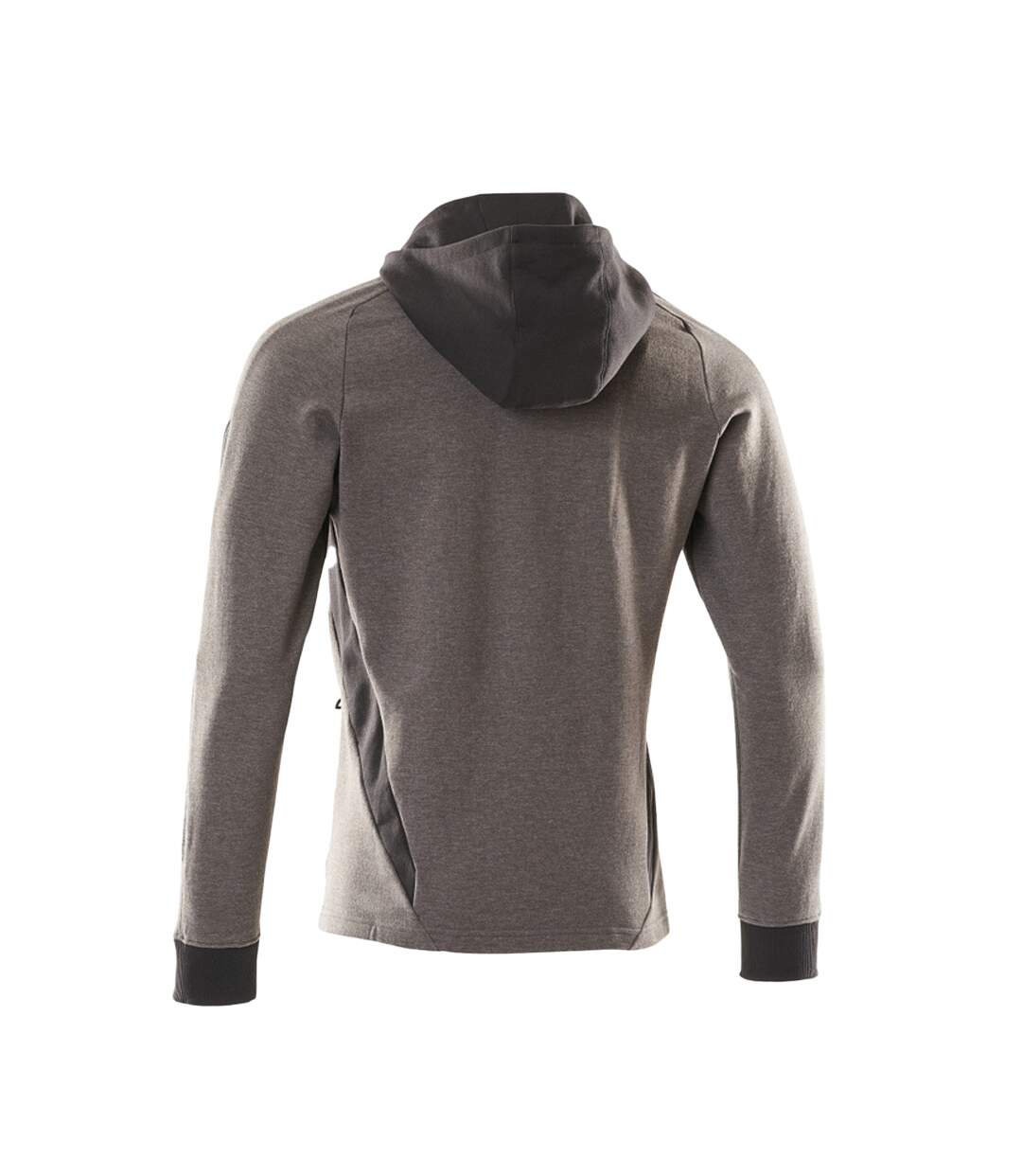 Mens Accelerate Full Zip Hoodie Dark Anthracite Black Mascot-2