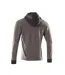 Mens Accelerate Full Zip Hoodie Dark Anthracite Black Mascot-2