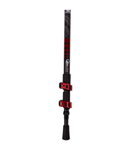 Sesto carbon trekking pole one size black Trespass