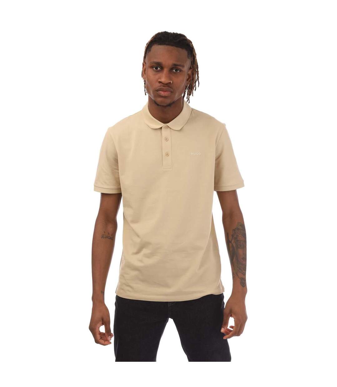 Polo Donos222 Homme Beige Hugo-2