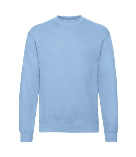 Sweat Classic Homme Bleu Ciel Fruit Of The Loom
