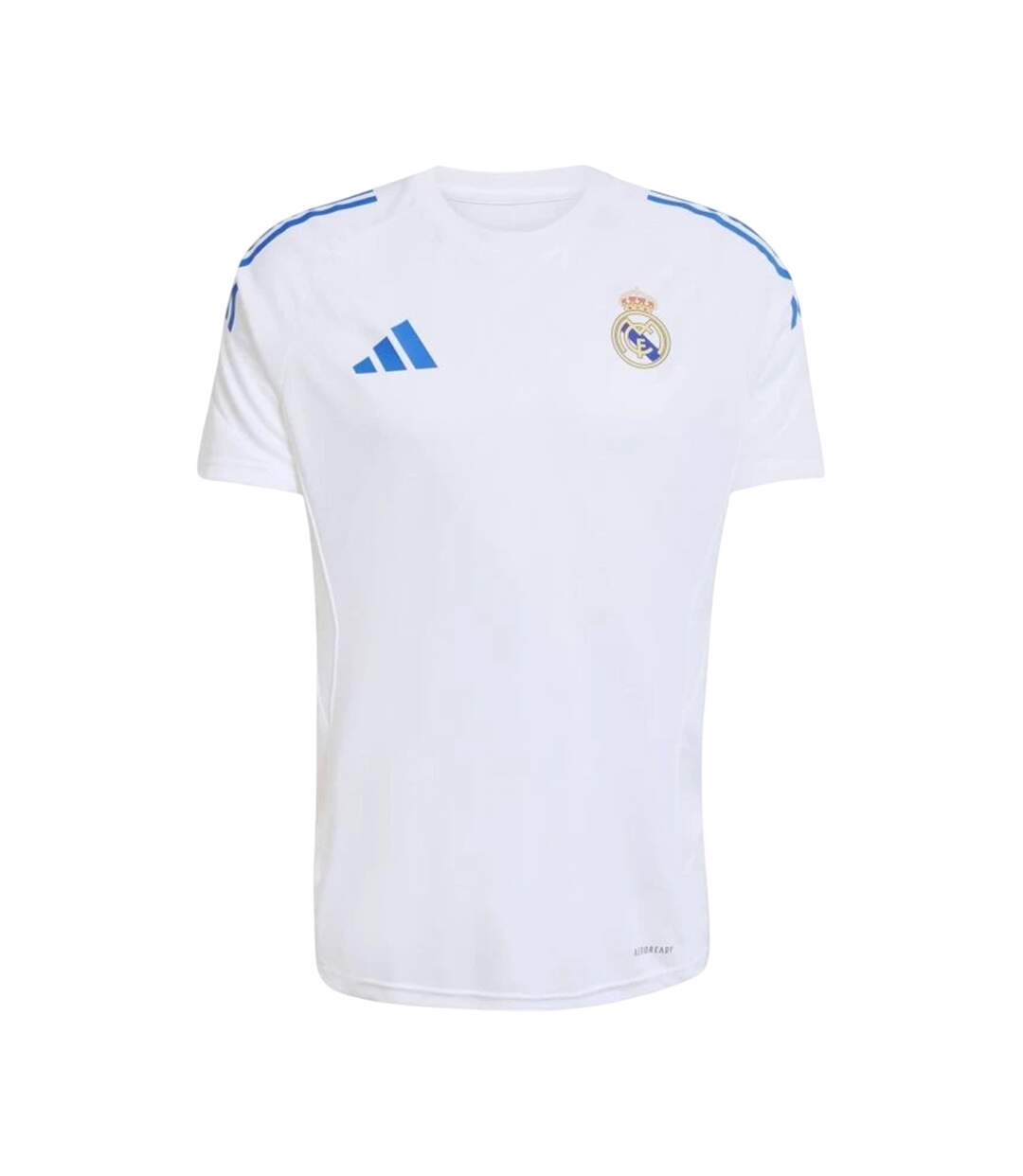 Maillot Entraînement Motif/style Real Madrid Cf Tiro Competition Homme Blanc Adidas-1