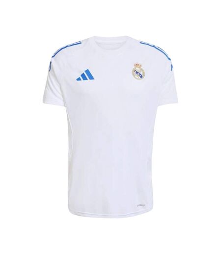 Maillot Entraînement Motif/style Real Madrid Cf Tiro Competition Homme Blanc Adidas