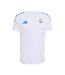 Maillot Entraînement Motif/style Real Madrid Cf Tiro Competition Homme Blanc Adidas-1