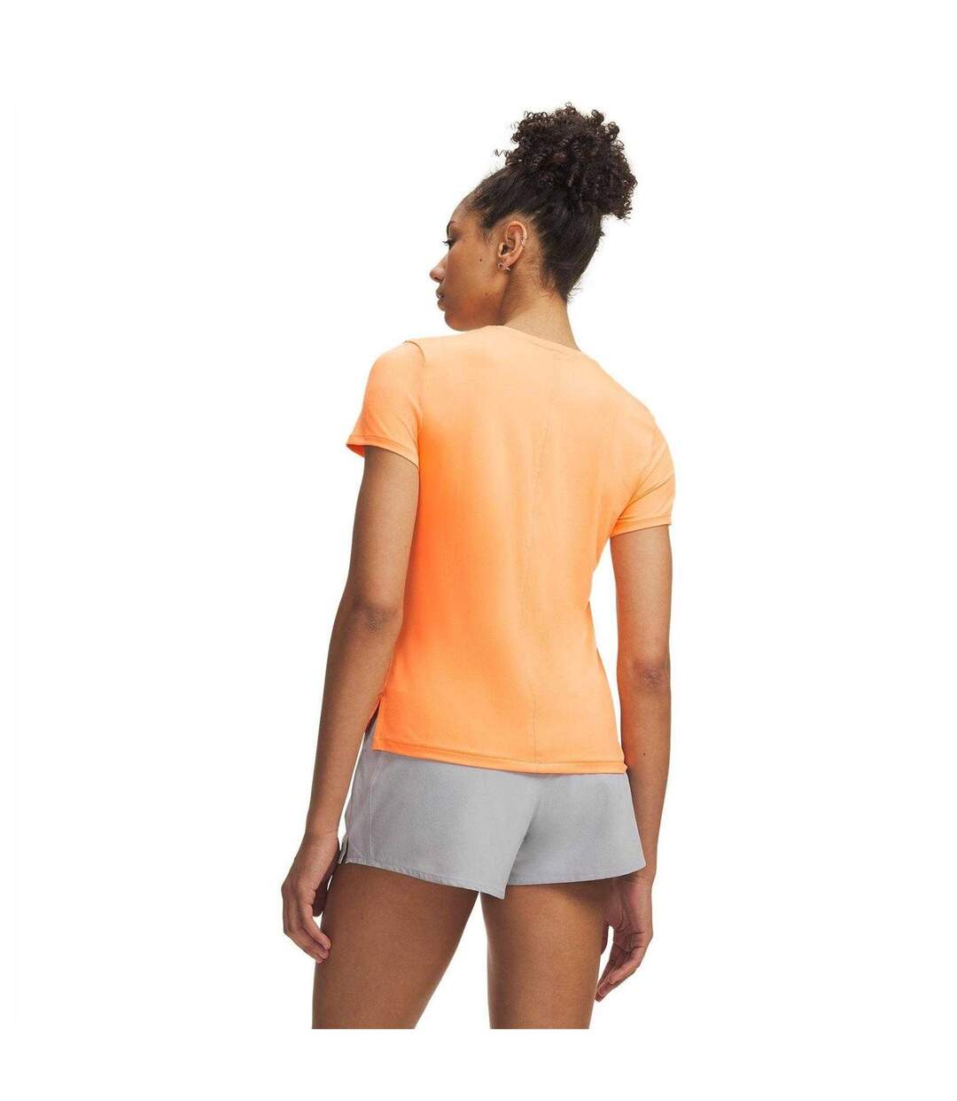 T-shirt Motif/style Logo Vanish Femme Orange Rouge Under Armour-2