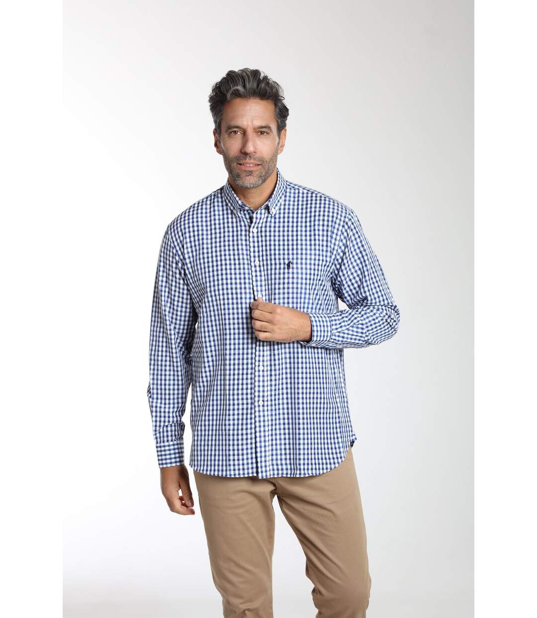 Chemise manches longues en coton CITY-2