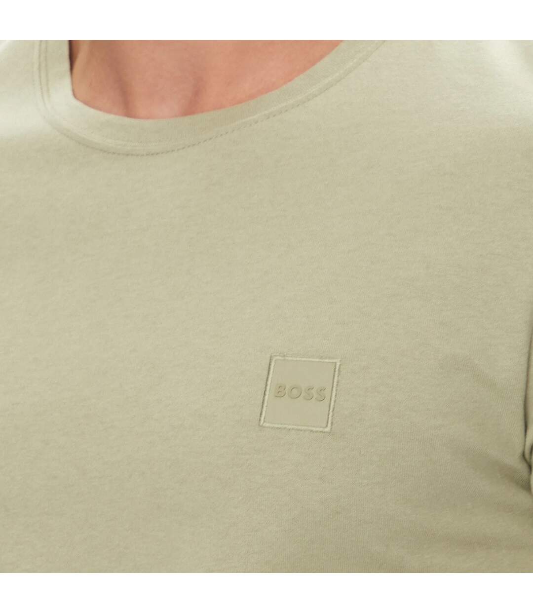 T-shirt Motif/style Orange Homme Vert Clair Boss-3