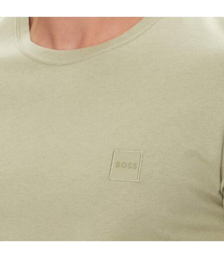 T-shirt Motif/style Orange Homme Vert Clair Boss