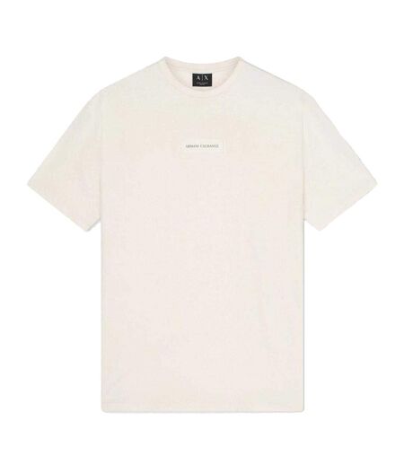 T-shirt Motif/style Petit Logo Homme Crème Armani Exchange