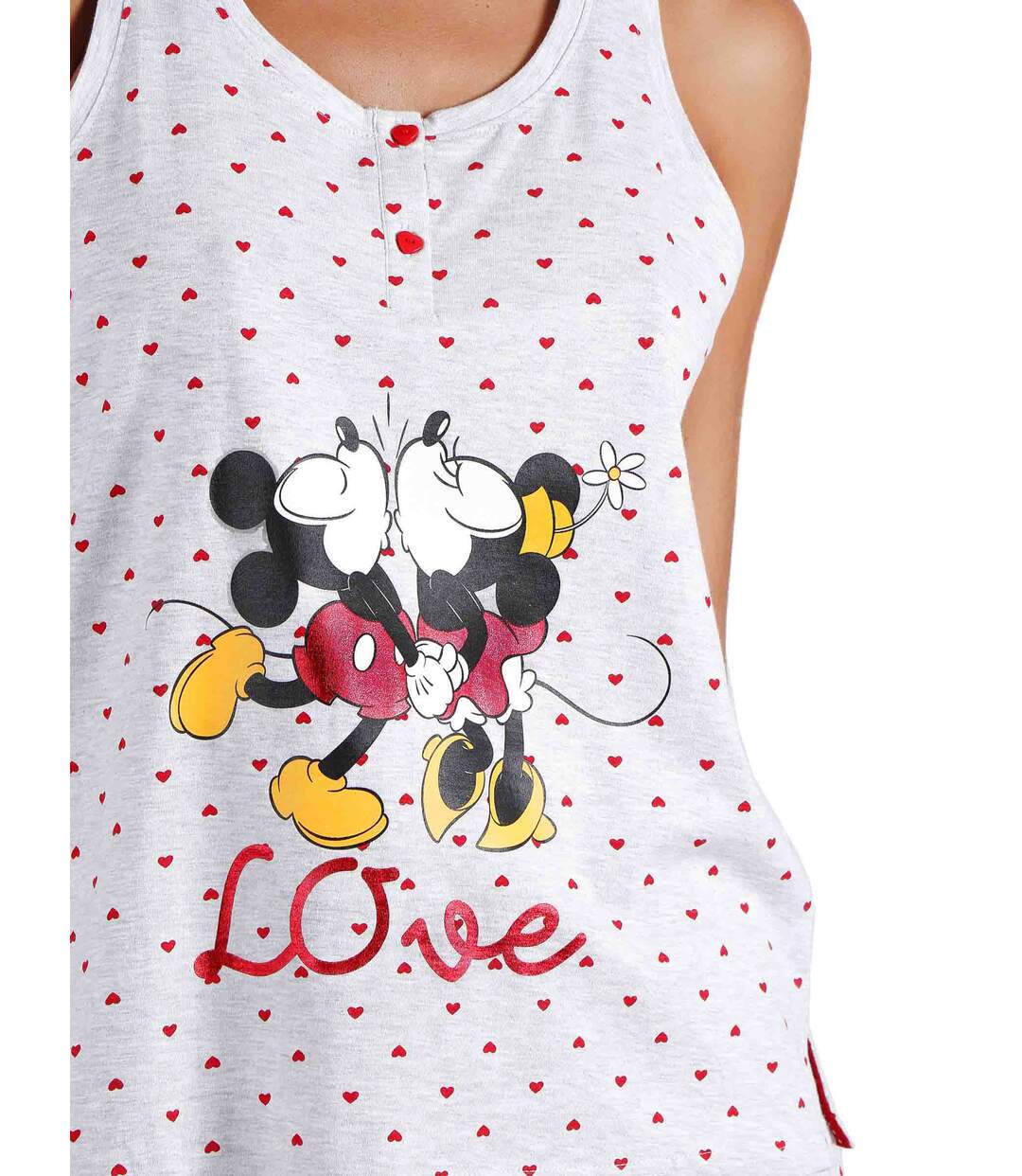 Pyjama short débardeur M Love Disney Admas-4