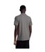 Mens plain polo shirt mid grey marl Lyle & Scott