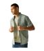 Chemise Motif/style À Carreaux Begarno Homme Bleu Clair Regatta-1