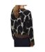 Pull noir/marron femme vero moda leonie-2