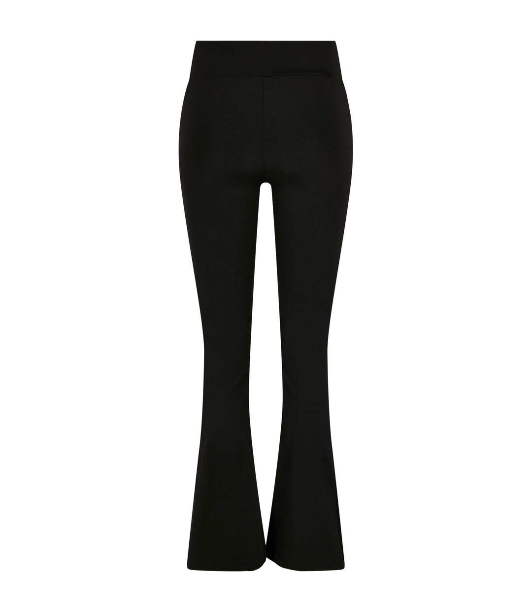Womens/ladies Recycled Flared High Waist Leggings Black Urban Classics-2