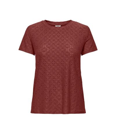 T-shirt rouge femme jdy cathinka - l