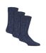 Country Pursuit - 3 Paires Homme Chaussettes Laine Bottes Rembourré-1