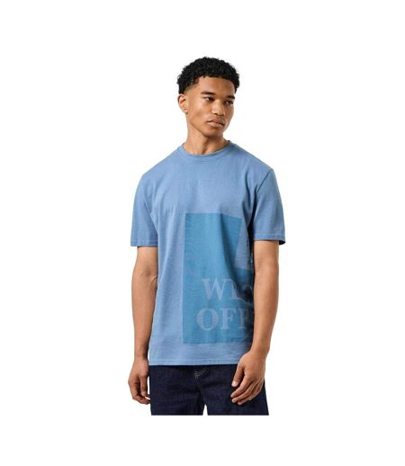 T-shirt Motif/style Prison Tonal Ryan Homme Bleu Weekend Offender