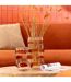 Vase Design en Verre Pebbles 23cm Ambre-3