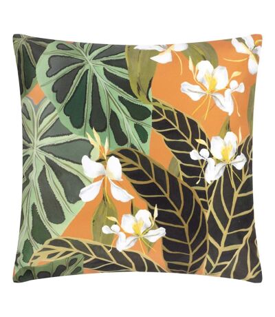 Kali leaves outdoor cushion cover 50cm x 50cm multicoloured Wylder