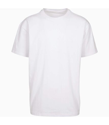 Build Your Brand Tee-shirt lourd oversize unisexe pour adultes (Blanc) - UTRW7622