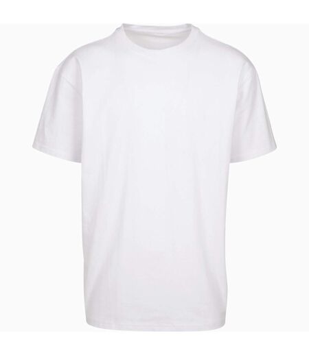 Build Your Brand Tee-shirt lourd oversize unisexe pour adultes (Blanc) - UTRW7622