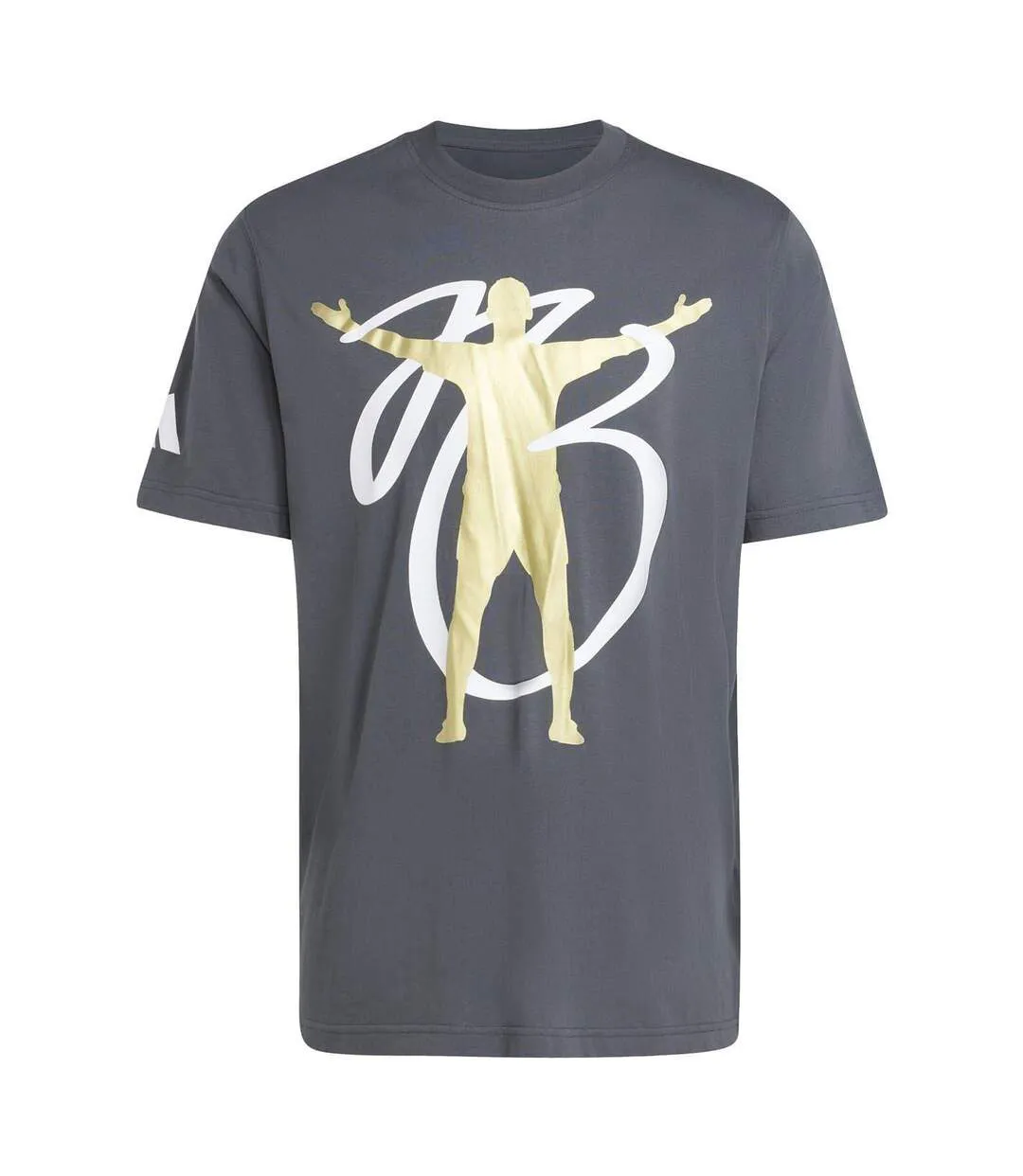 T-shirt Jude Bellingham Homme Gris Foncé Adidas-2