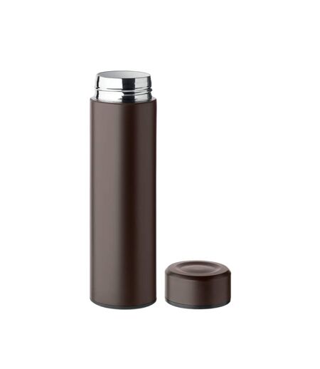 Nunavut Double-walled 420ml Bottle One Size Chocolate MidOcean