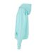 Sweat À Capuche Adulte Béryl Bleu Build Your Brand-4