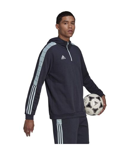 Sweat À Capuche Tiro Homme Bleu Marine Adidas