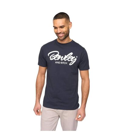 Mens yardley t-shirt navy Bewley & Ritch