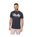 Mens yardley t-shirt navy Bewley & Ritch-1