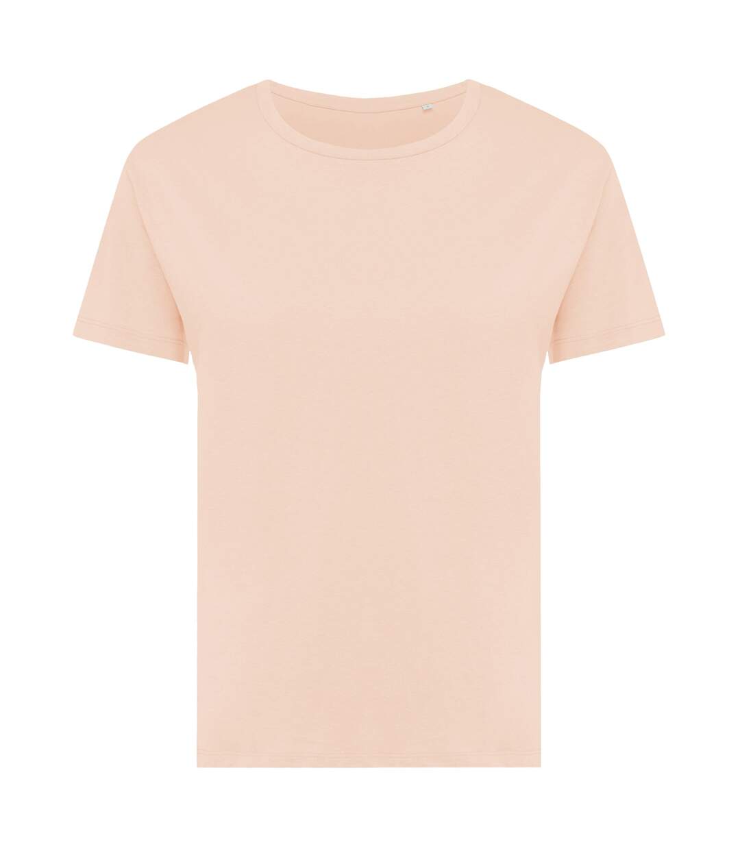 Womens/ladies yala recycled cotton lightweight t-shirt peach nectar Iqoniq-1